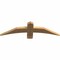 Ekena Millwork Bellingham Timber Gable Bracket, Western Red Cedar, 36"W x 10"H x 1 1/2"D x 3 1/2"F, 7/12 Pitch GBW036X10X0204BEL00SWR - alternate 2